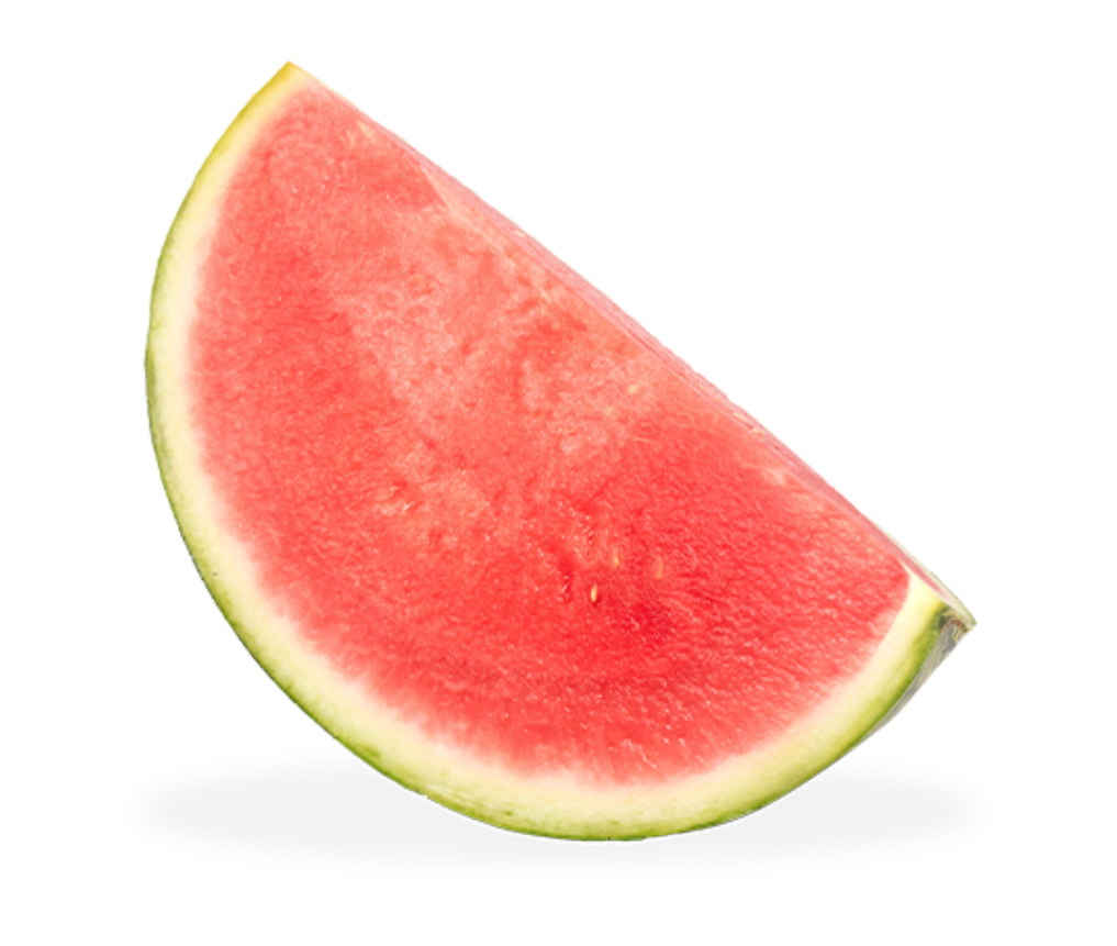 Pimientos asados con huevos cocidos y 1 tajada de sandia tamaño de PUÑO.